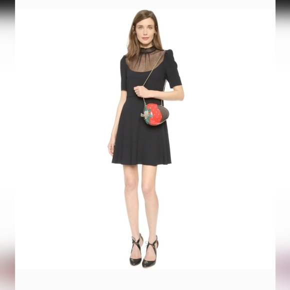 Kate Spade Creme de la Creme Dipped Strawberry Clutch (rare) - Picture 6 of 6